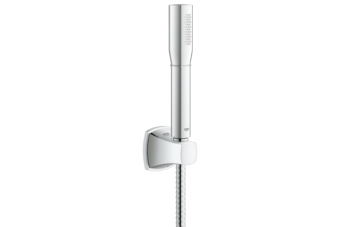 Душевой набор GROHE Rainshower Grandera, 1 режим, 1500 мм, 7,6 л/мин, хром (27993000)