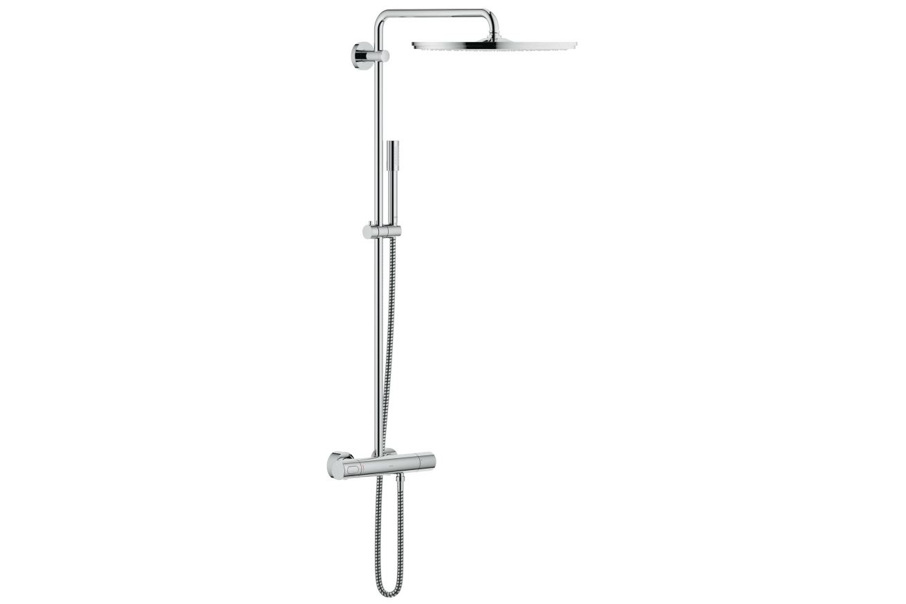 Душевая система GROHE Rainshower System 400 с термостатом для душа, хром (27174001)