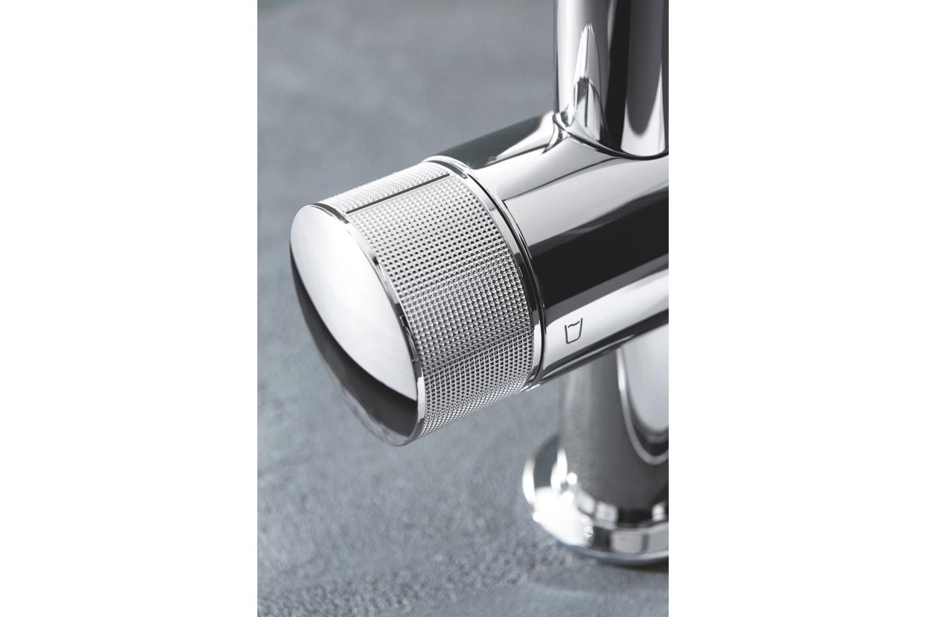 Смеситель для кухонной мойки GROHE Blue Pure Eurosmart, с функцией фильтрации, без фильтра в комплекте, хром (31722000)