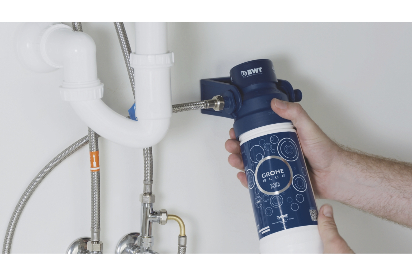Фильтр для GROHE Red, с головкой для фильтра, S-Size, 600 л., (40438001)