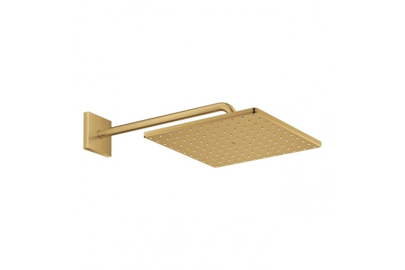 Верхний душ GROHE Rainshower Mono 310 Cube, 9,5 л/мин, 1 режим, 422 мм, холодный рассвет матовый (26564GN0)