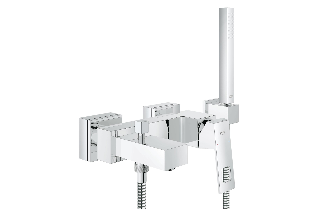 Смеситель для ванны GROHE Eurocube, хром (23141000)