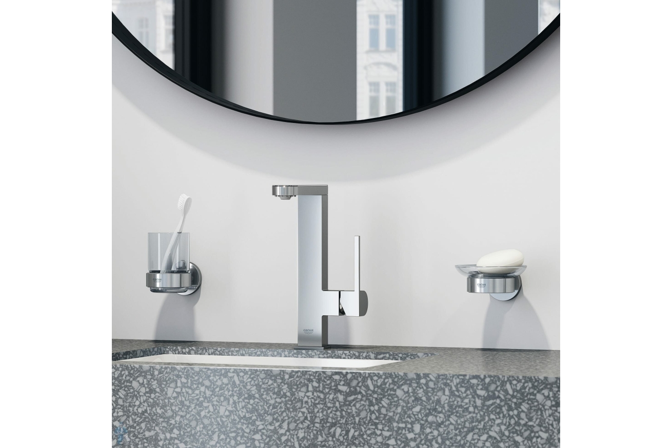 Смеситель для раковины GROHE Plus, L-size, хром (23873003)