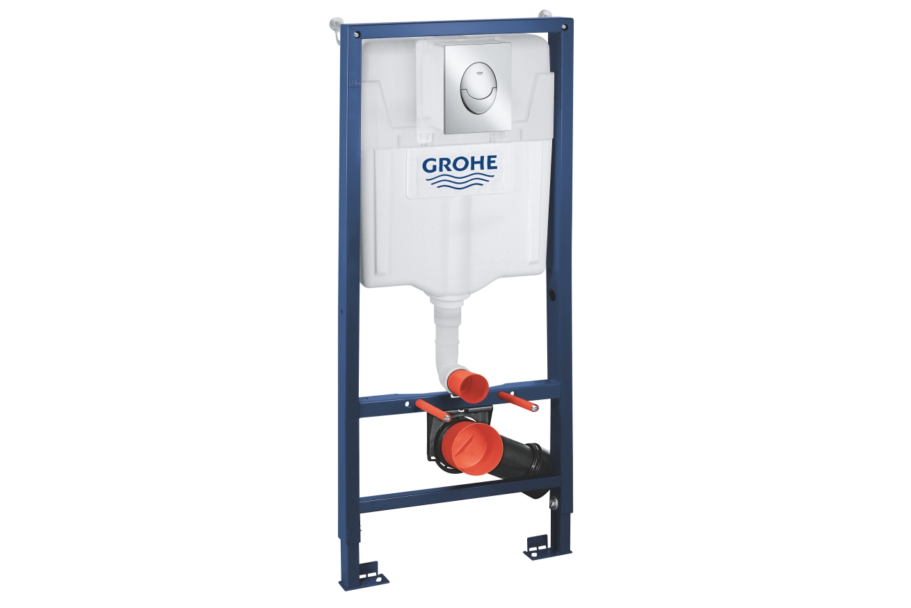 Комплект инсталляции GROHE Rapid SL комплект 3 в 1 для подвесного унитаза с панелью смыва (39503000)