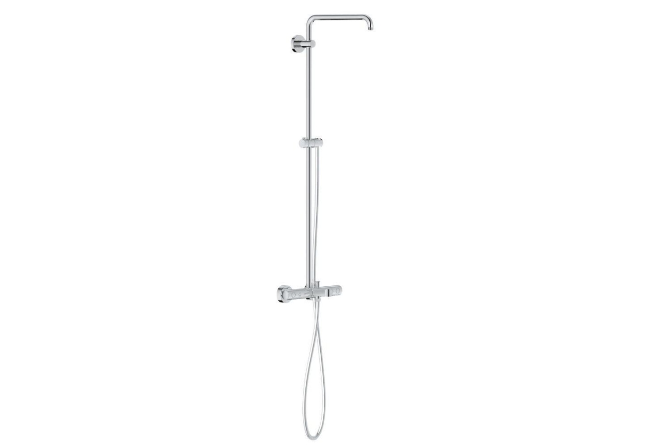 Душевая система GROHE Euphoria с термостатом для ванны, хром (26243000)