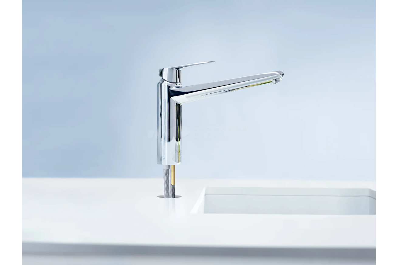 Смеситель для кухни GROHE Eurodisc Cosmopolitan, хром (33770002)