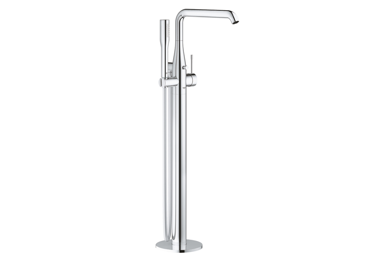 Внешняя часть смесителя для ванны GROHE Essence напольного монтажа, хром (25248001)