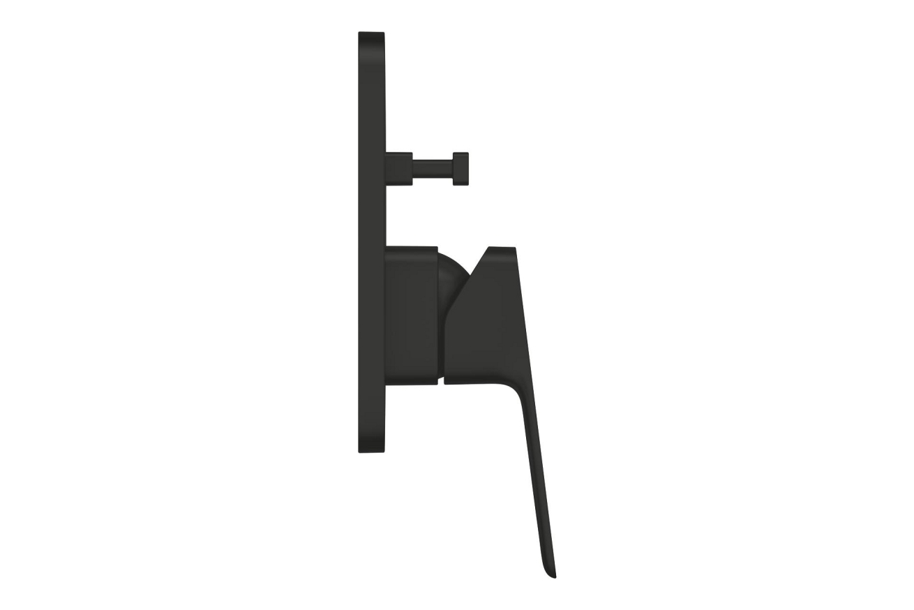 Внешняя часть смесителя для ванны GROHE Cubeo, матовый черный (1017782430)
