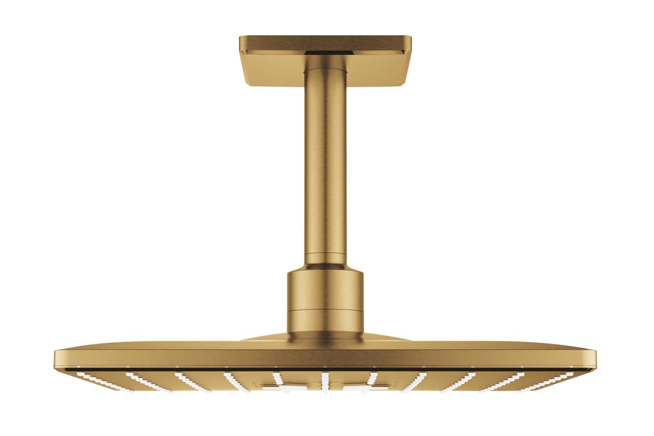 Верхний душ GROHE Rainshower SmartActive 310 Cube, 2 режима, 142 мм, холодный рассвет матовый (26481GN0)