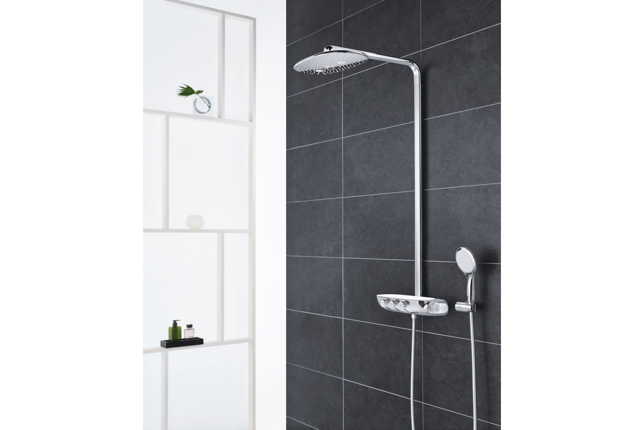 Душевая система GROHE Rainshower System SmartControl 360 DUO с термостатом для душа, хром (26250000)