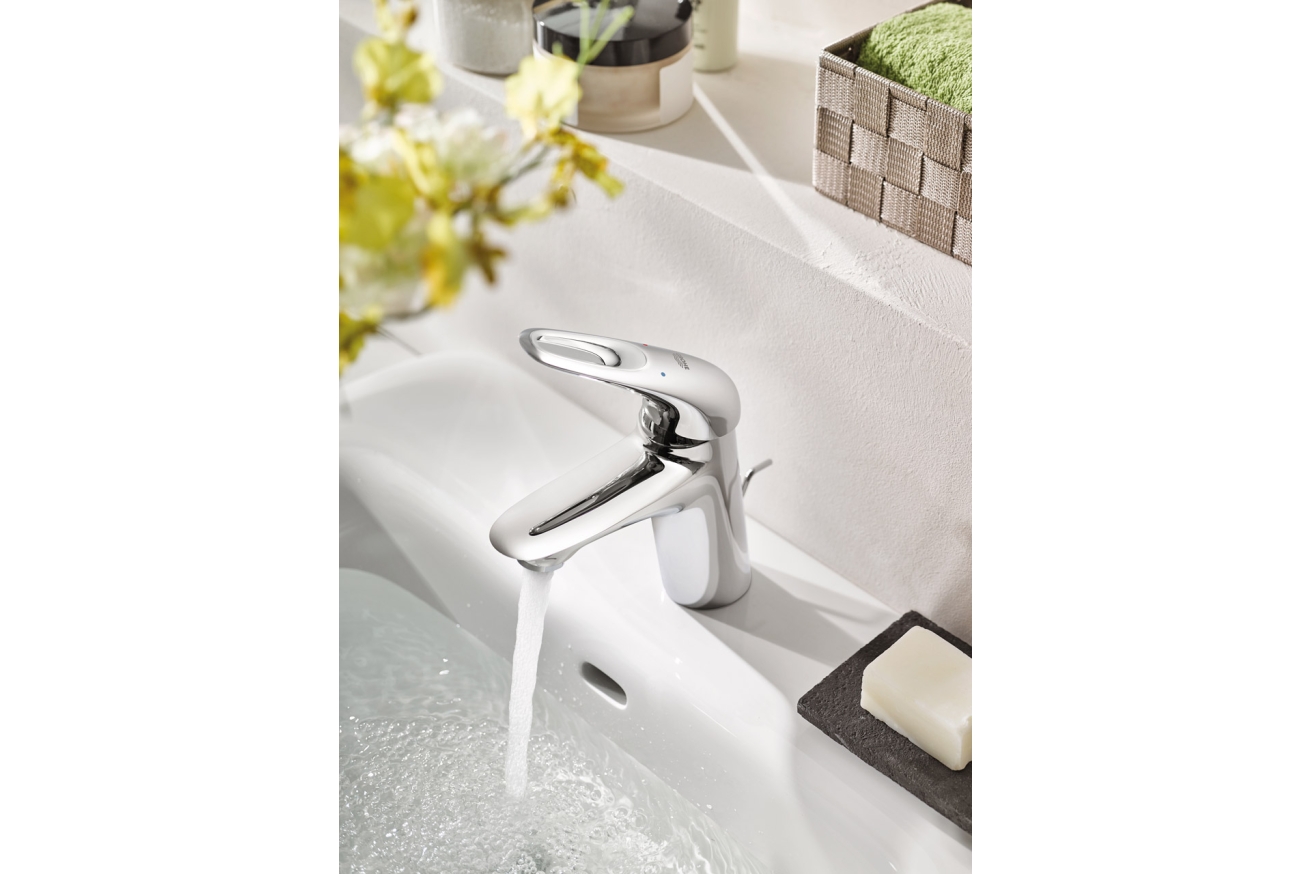 Смеситель для раковины GROHE Eurostyle, S-size, хром (33558003)