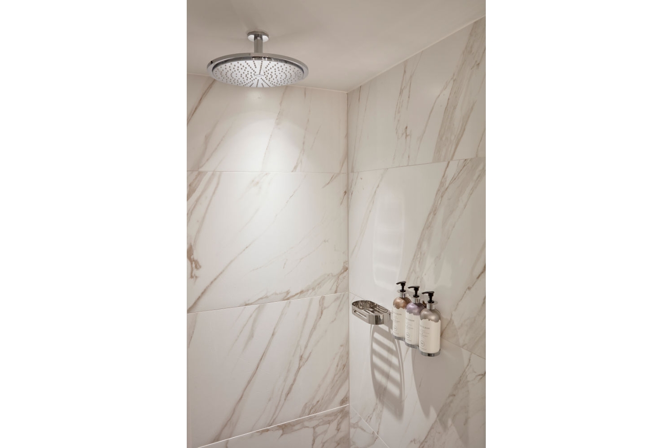 Верхний душ GROHE Rainshower Cosmopolitan 400, 7,5 л/мин, 1 режим, 142 мм, хром (26256000)