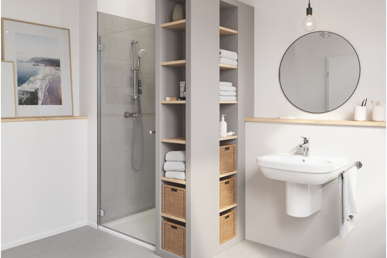 Смеситель для раковины GROHE Eurosmart, S-size, хром (32154003)
