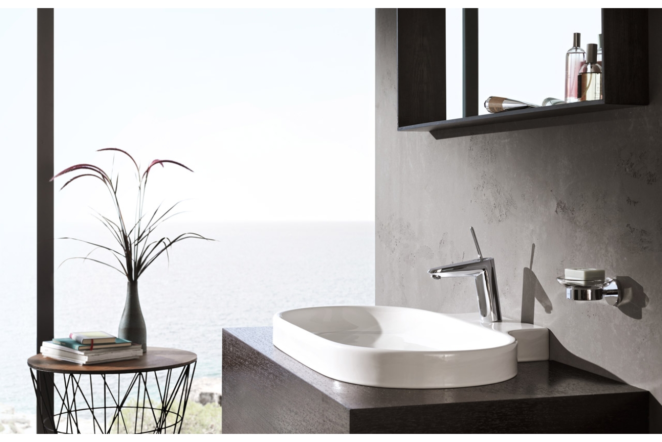 Смеситель для раковины GROHE Eurodisc Joy с донным клапаном, M-size, хром (23427000)
