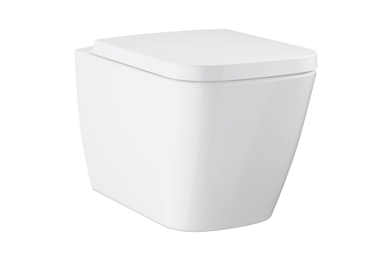 Подвесной унитаз GROHE BauEdge Ceramic, альпин-белый (106740SH00)