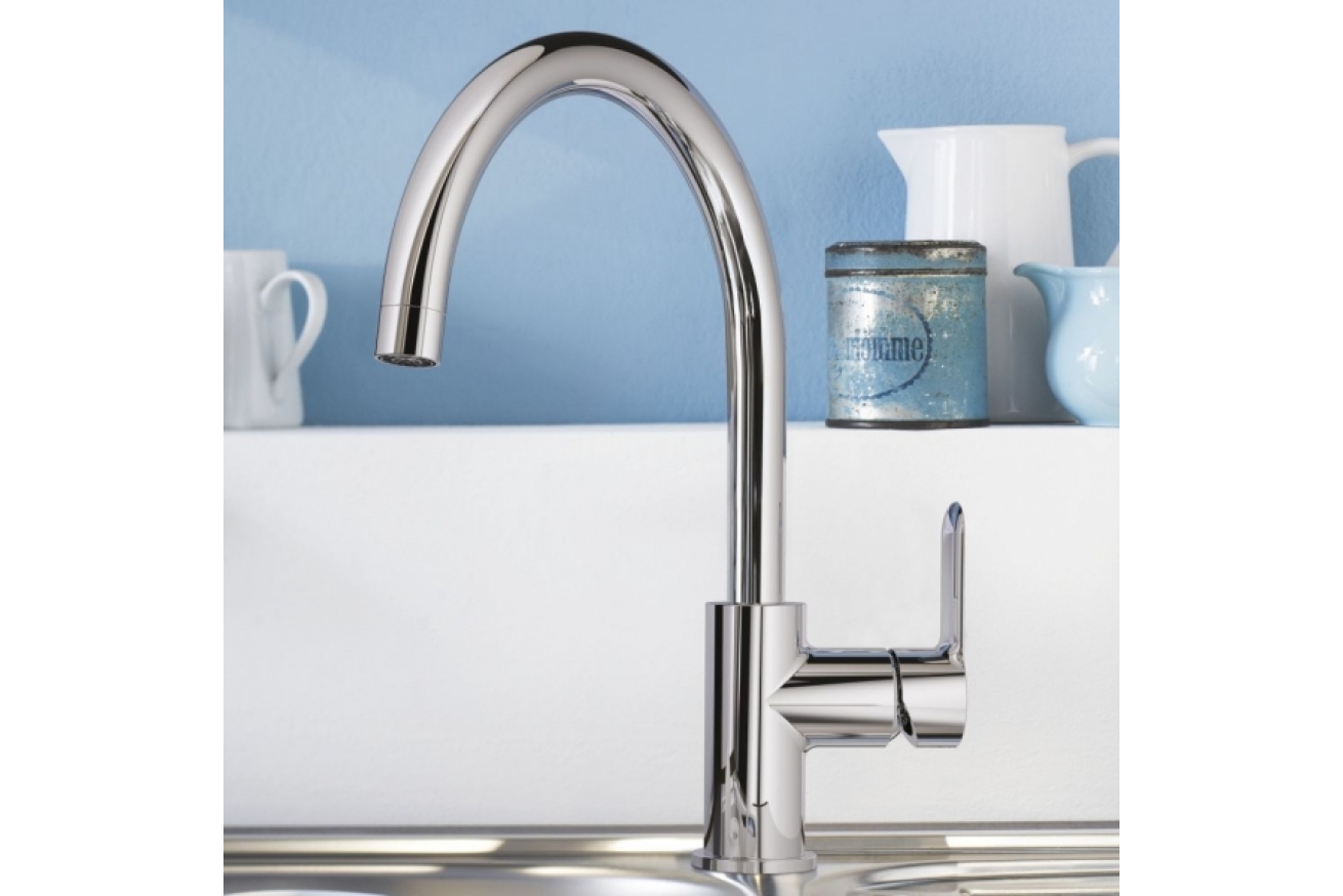 Смеситель для кухни GROHE BauLoop, хром (31368000)