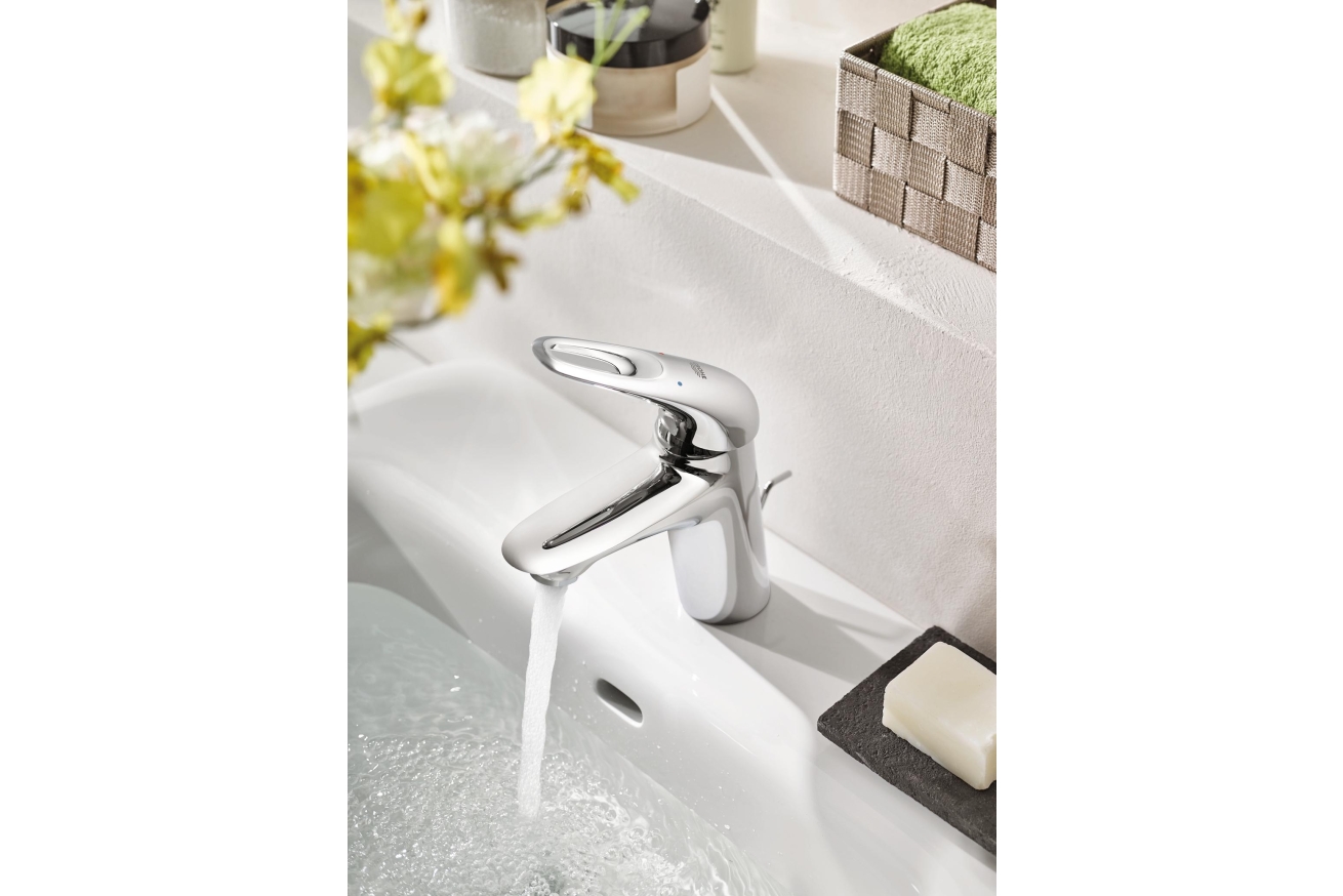 Смеситель для раковины GROHE Eurostyle, S-size, хром (33558003)