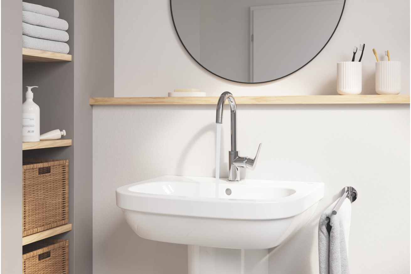 Смеситель для раковины GROHE Eurosmart, L-size, хром (23537003)