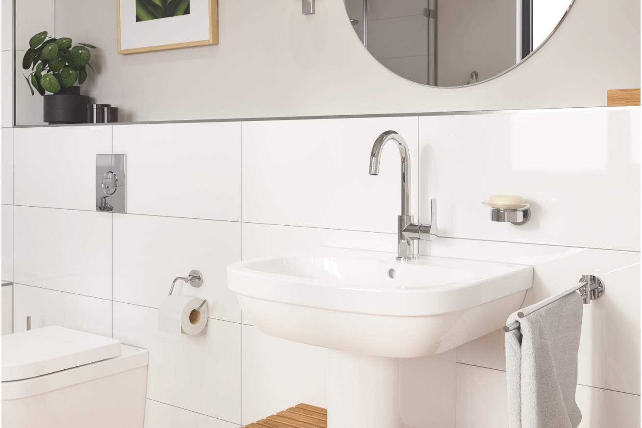Смеситель для раковины GROHE Eurosmart, L-size, хром (23537003)