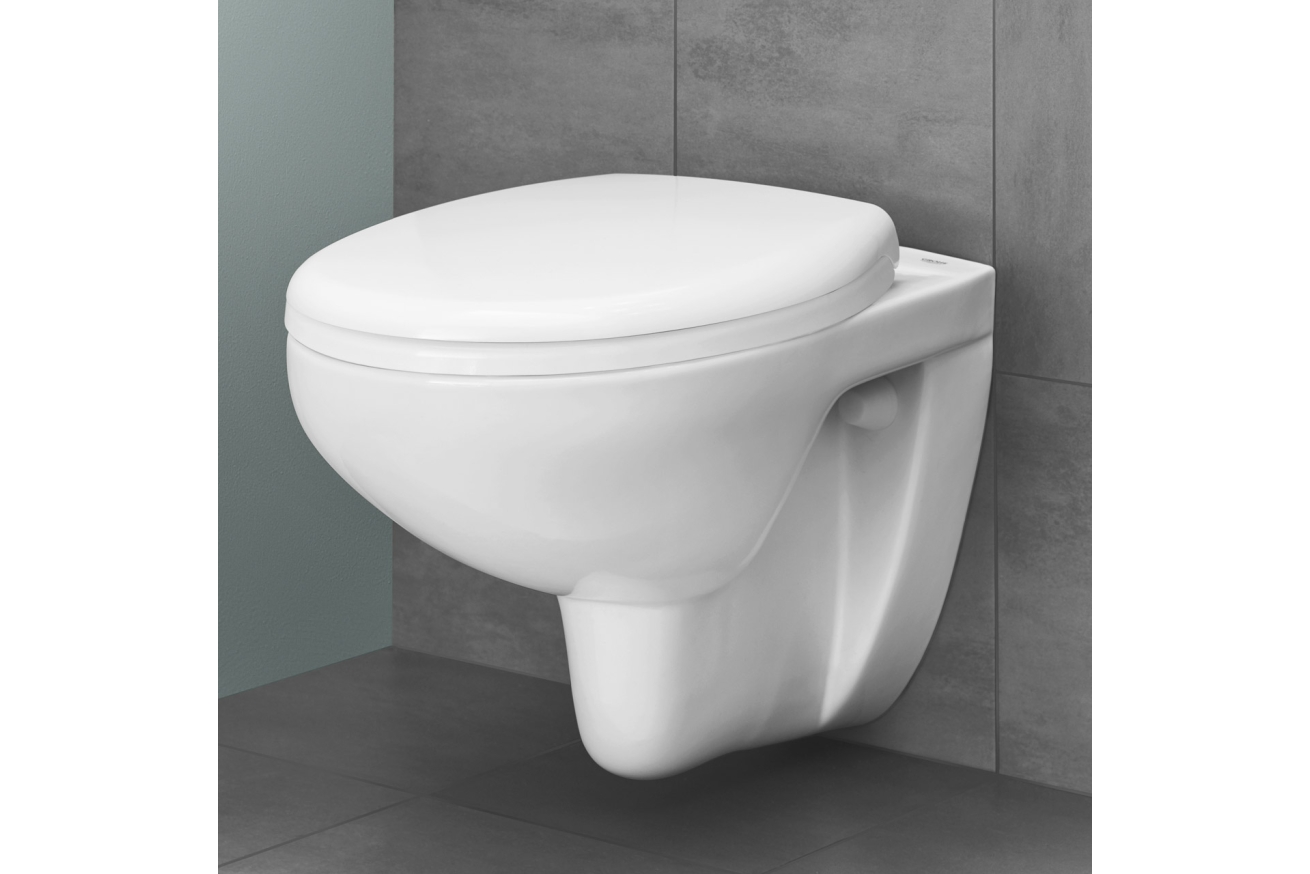Подвесной унитаз GROHE Bau Ceramic, альпин-белый (39427000)