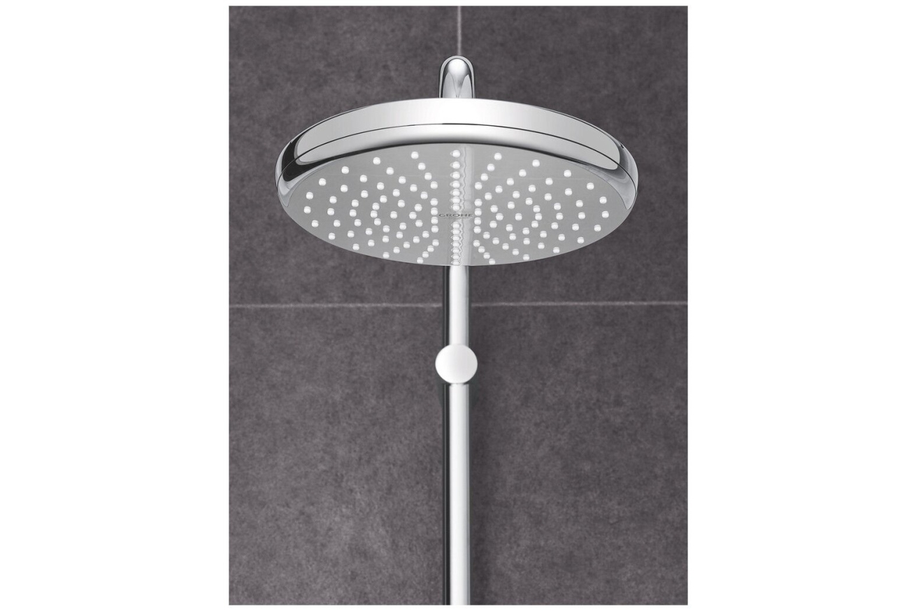 Верхний душ GROHE Tempesta 210, 6.6 л/мин, 1 режим, хром (26409000)