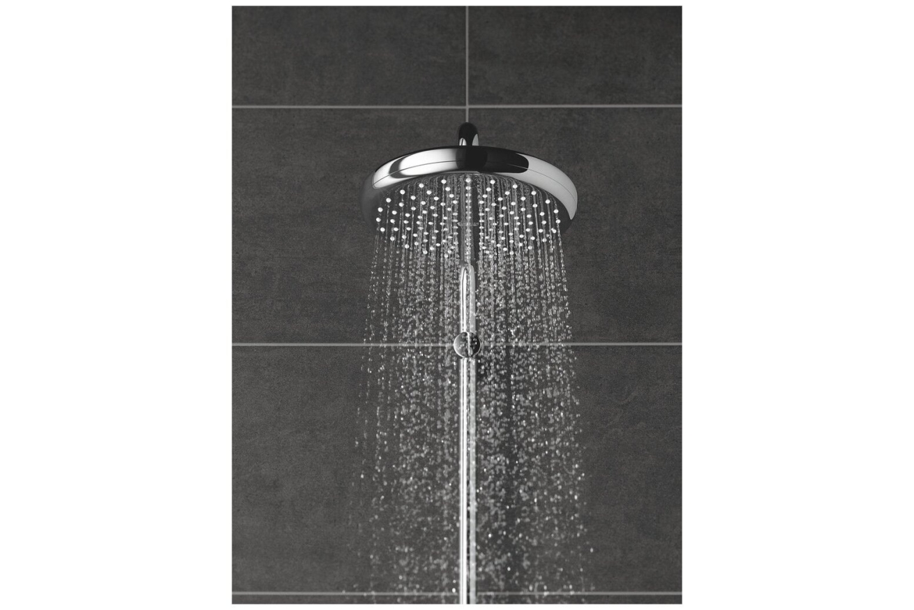 Верхний душ GROHE Tempesta 210, 6.6 л/мин, 1 режим, хром (26409000)