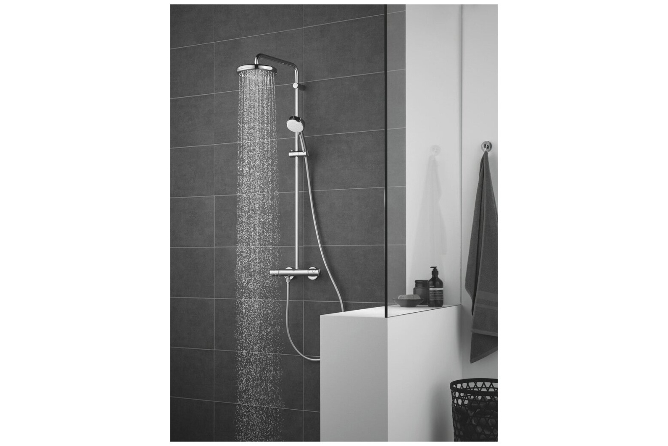 Верхний душ GROHE Tempesta 210, 6.6 л/мин, 1 режим, хром (26409000)