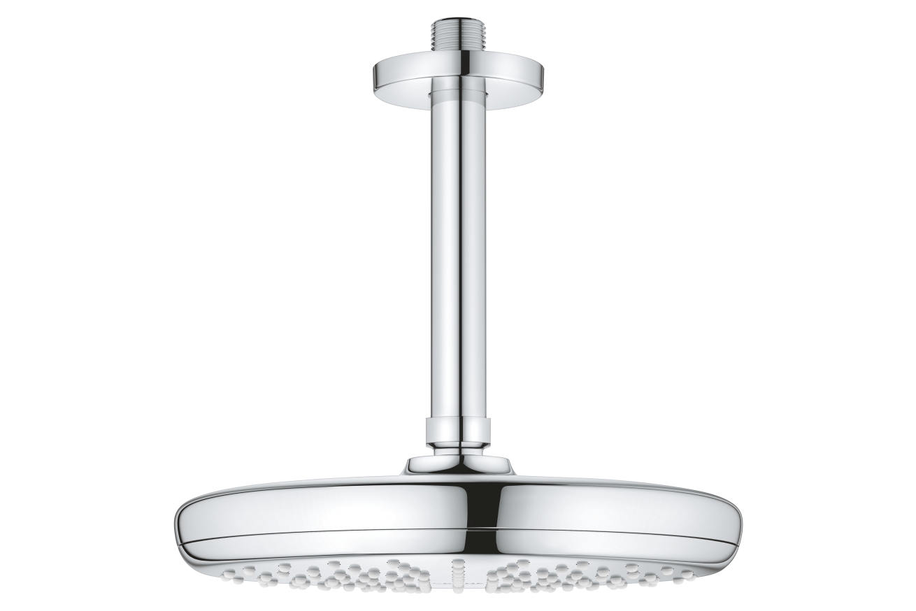 Верхний душ GROHE Tempesta 210, 9,5 л/мин, 1 режим, 142 мм, хром (26414000)