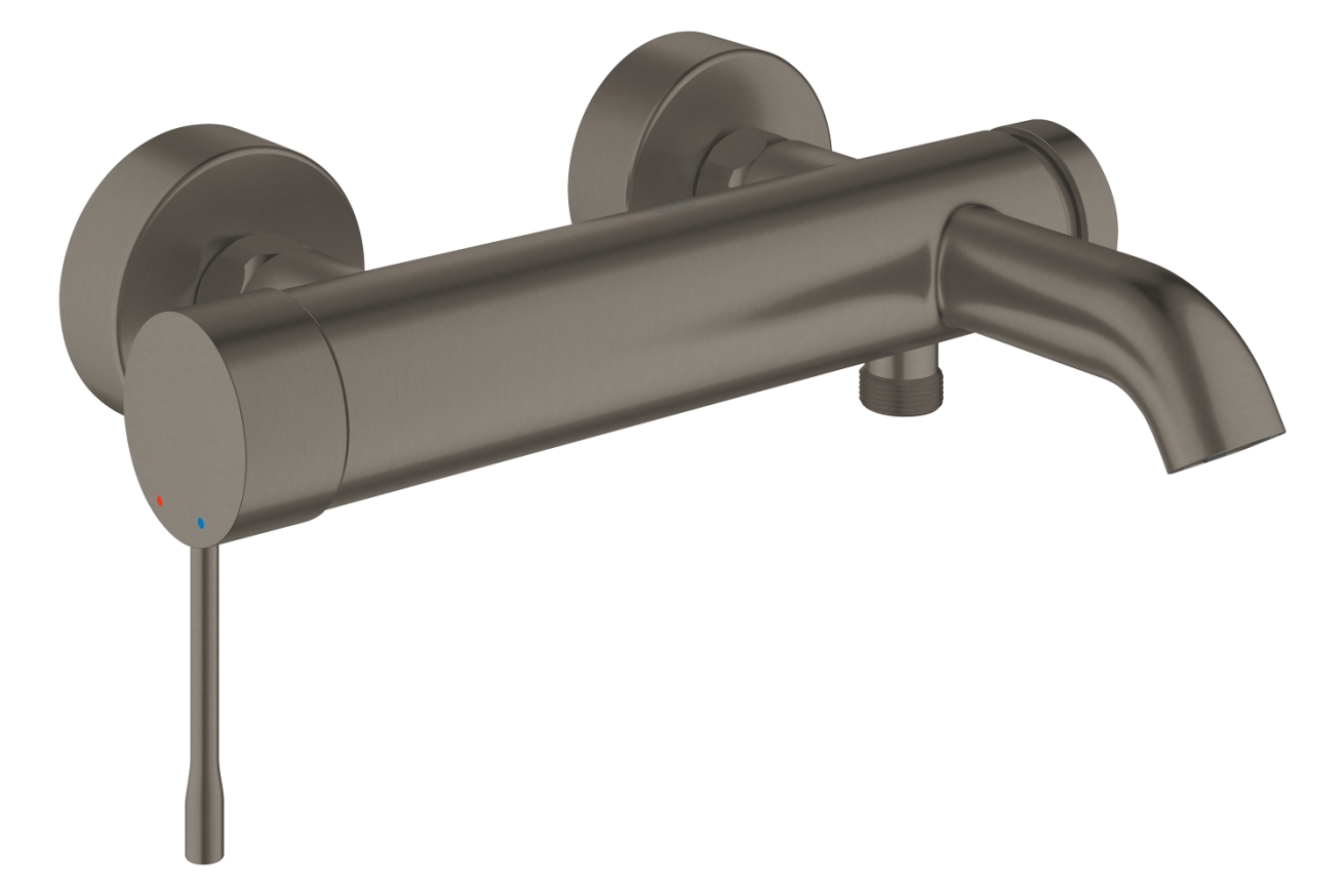 Смеситель для ванны GROHE Essence, темный графит матовый (25250AL1)
