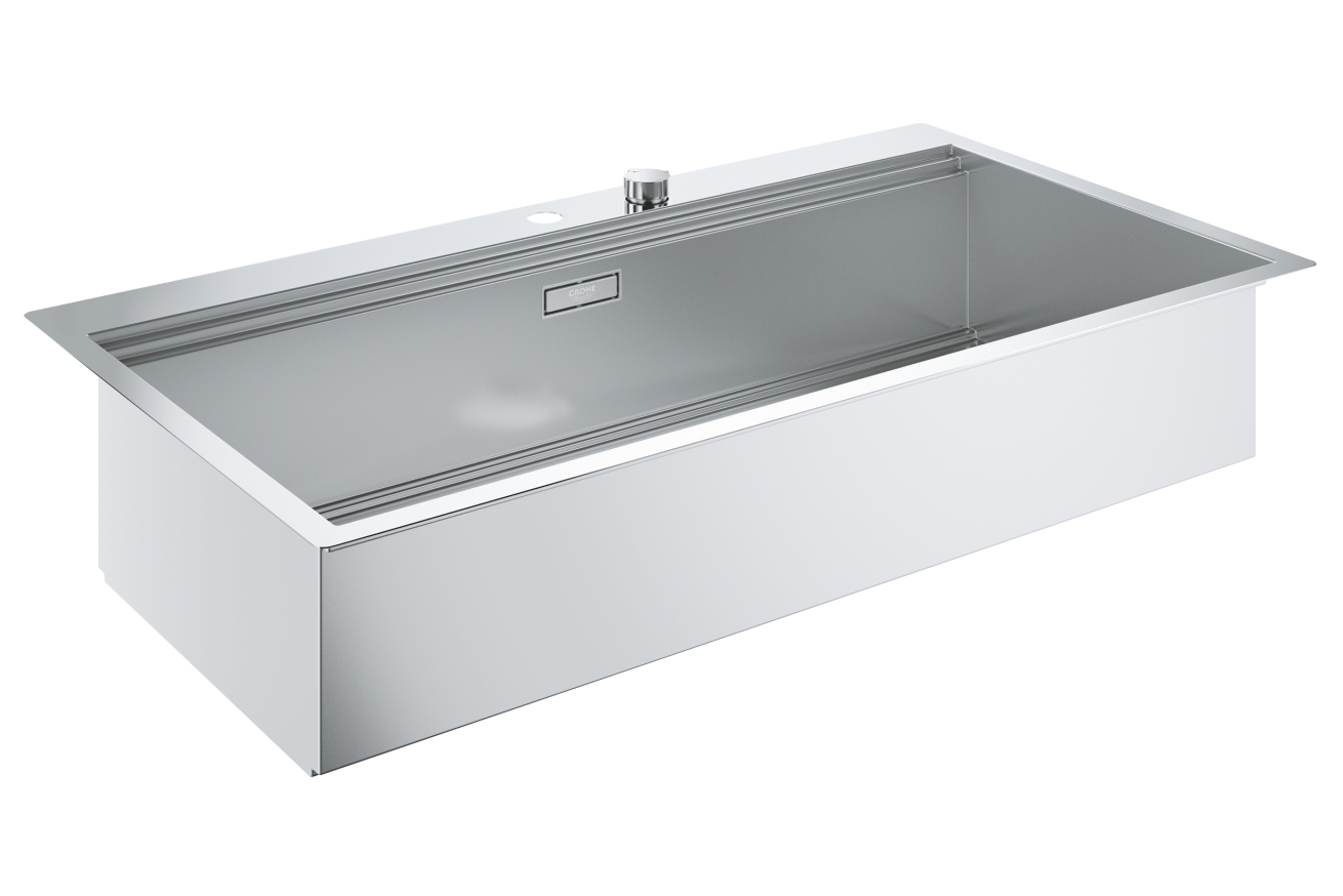 Мойка GROHE из нержавеющей стали, 1 чаша, K800 120-S 102,4/56 1.0 (31586SD0)