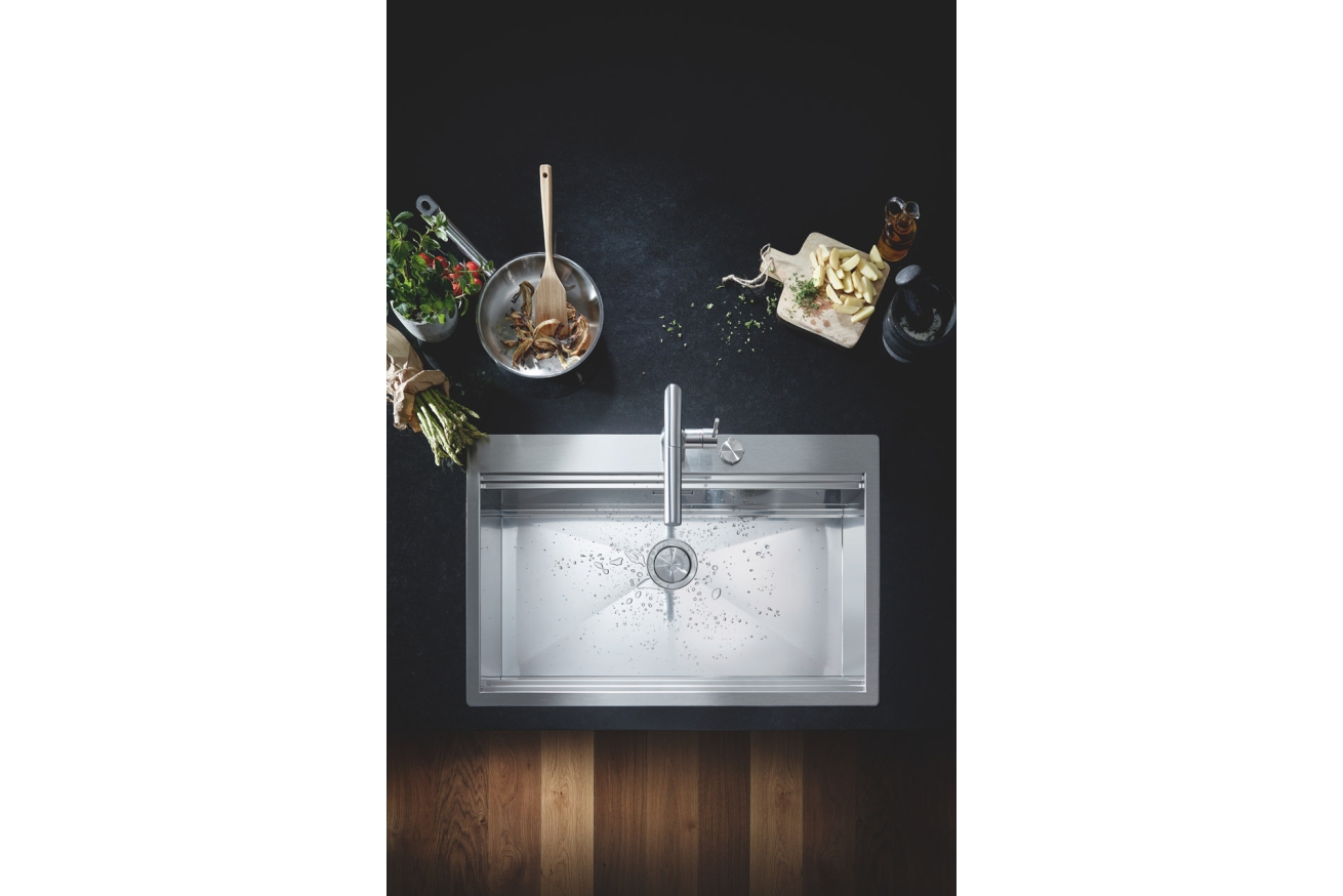 Мойка GROHE из нержавеющей стали, 1 чаша, K800 120-S 102,4/56 1.0 (31586SD0)
