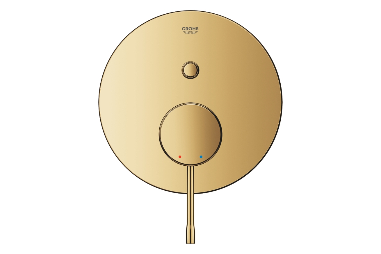 Внешняя часть смесителя для ванны GROHE Essence на 2 потребителя, холодный рассвет глянец (24167GL1)