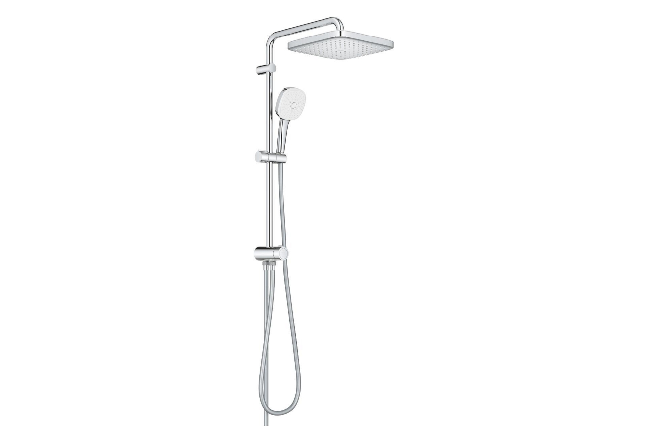 Душевая система GROHE Tempesta System 250 Cube Flex с переключателем потоков, хром (26977001)