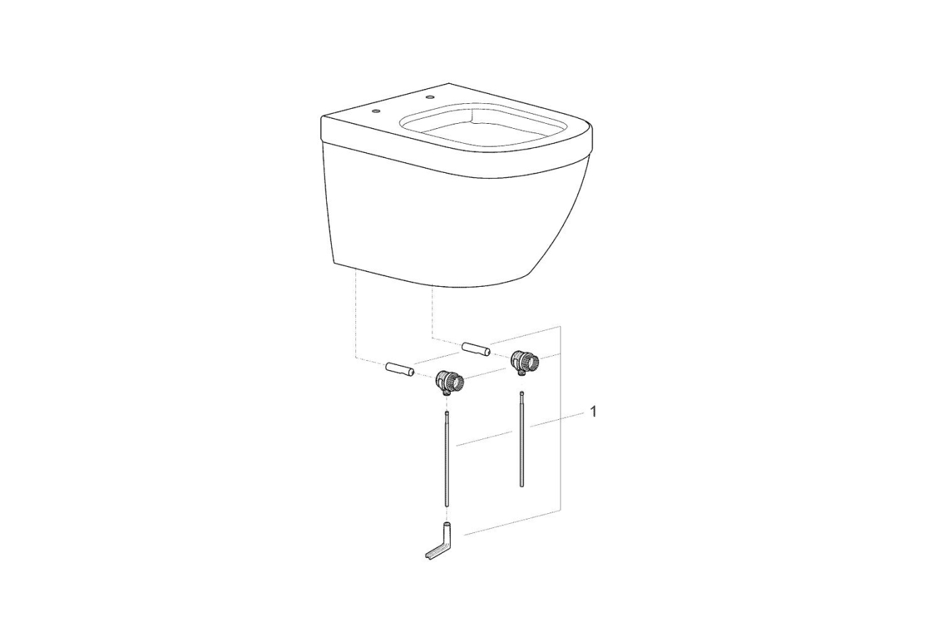 Унитаз подвесной компактный GROHE Euro Ceramic, альпин-белый (3920600H)