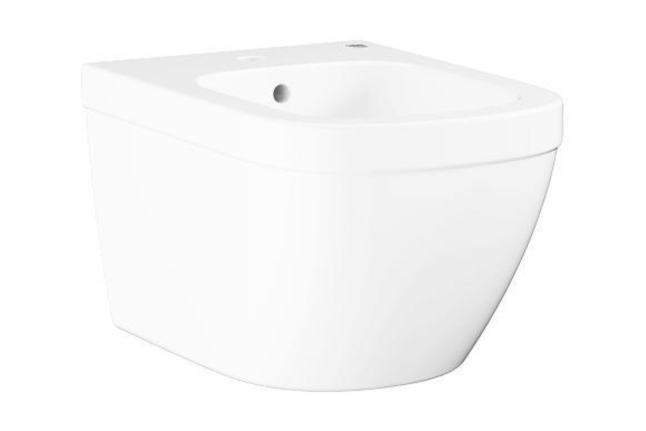 Биде подвесное с гигиеническим покрытием GROHE Euro Ceramic, альпин-белый (3920800H)