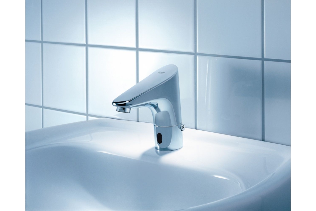 Смеситель для раковины GROHE Europlus E инфракрасный, хром (36207001)