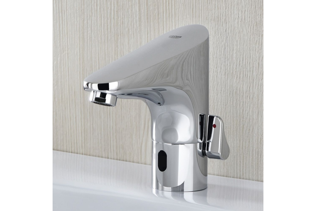 Смеситель для раковины GROHE Europlus E инфракрасный, хром (36207001)