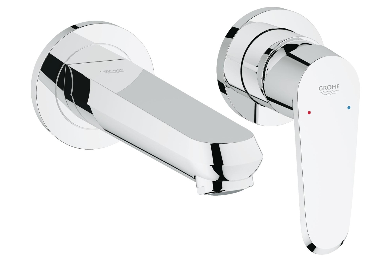 Внешняя часть смесителя для раковины GROHE Eurodisc Cosmopolitan на 2 отверстия, M-Size, хром (19573002)