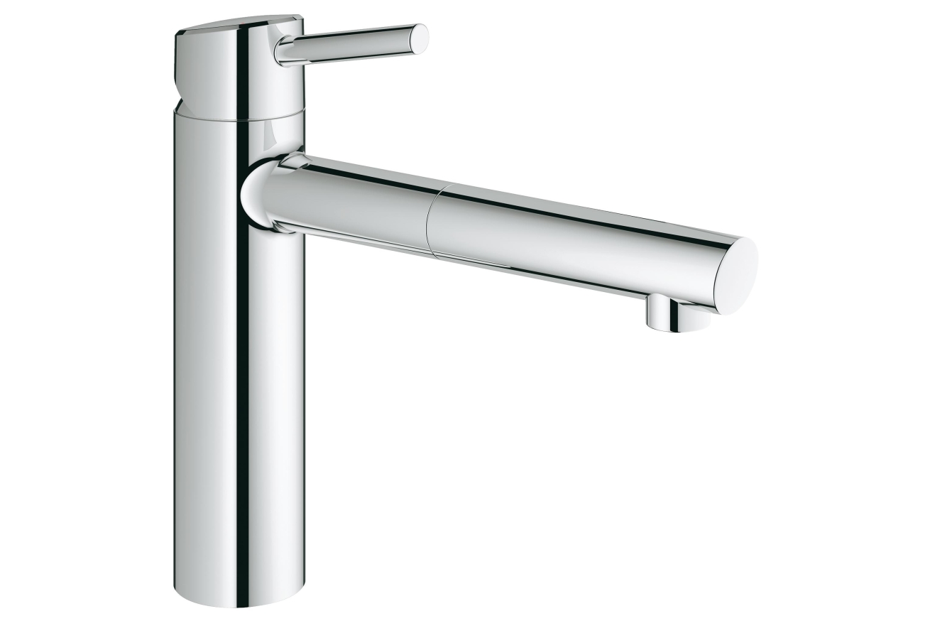 Смеситель для кухни GROHE Concetto с вытяжным изливом, хром (31129001)