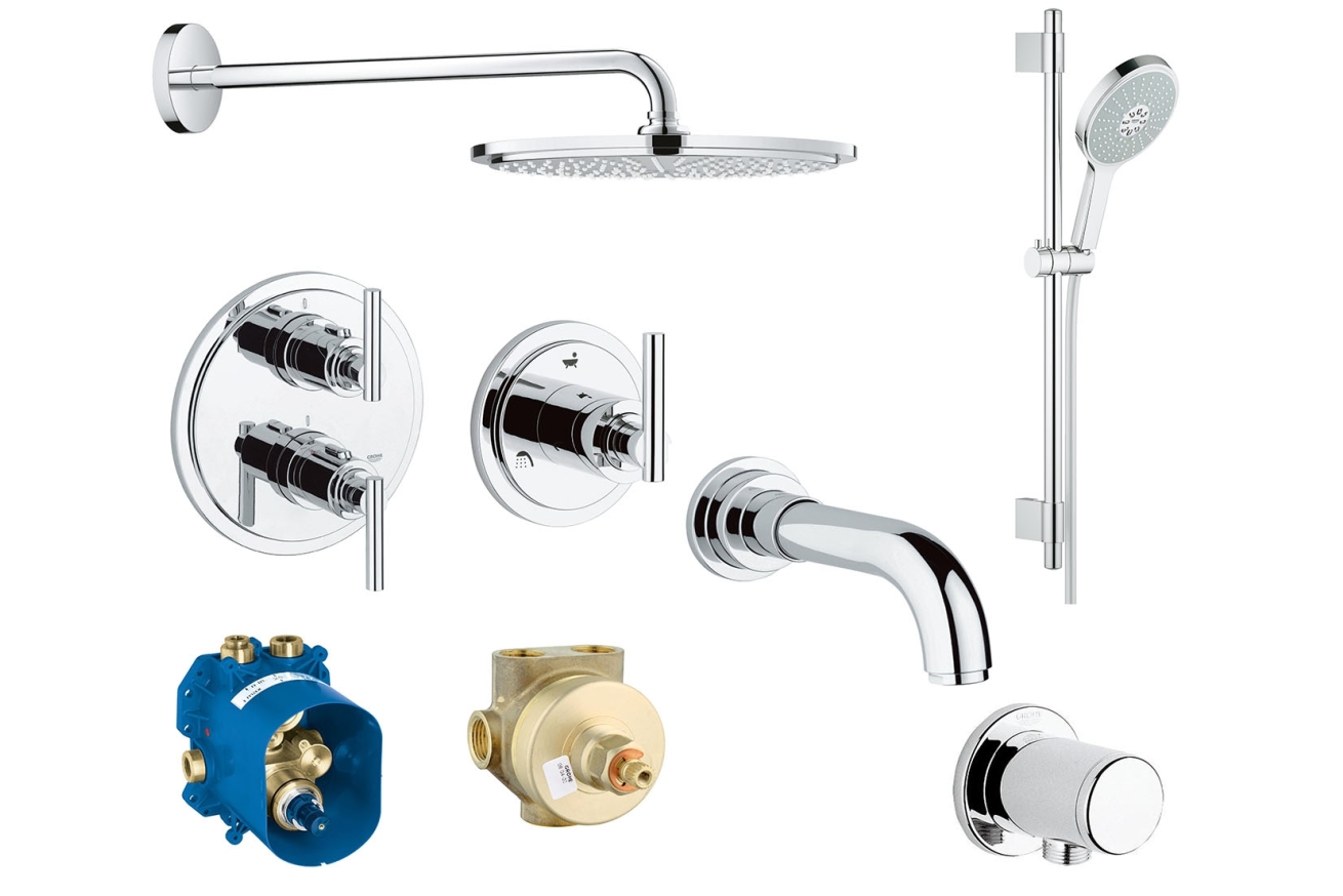 Готовый комплект для душа GROHE Atrio Jota (NSB0020-1)