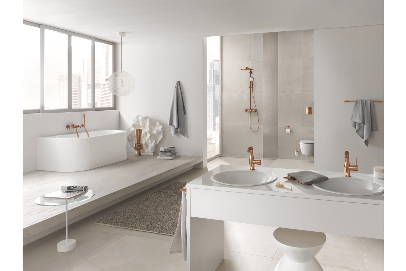 Смеситель для ванны GROHE Essence, теплый закат глянец (25250DA1)
