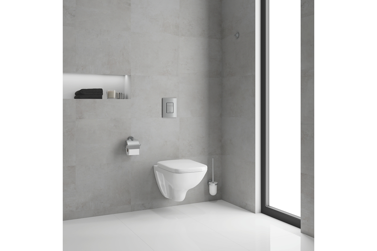 Комплект инсталляции GROHE Solido 4 в 1 с подвесным унитазом Lecico и сиденьем (39467000)