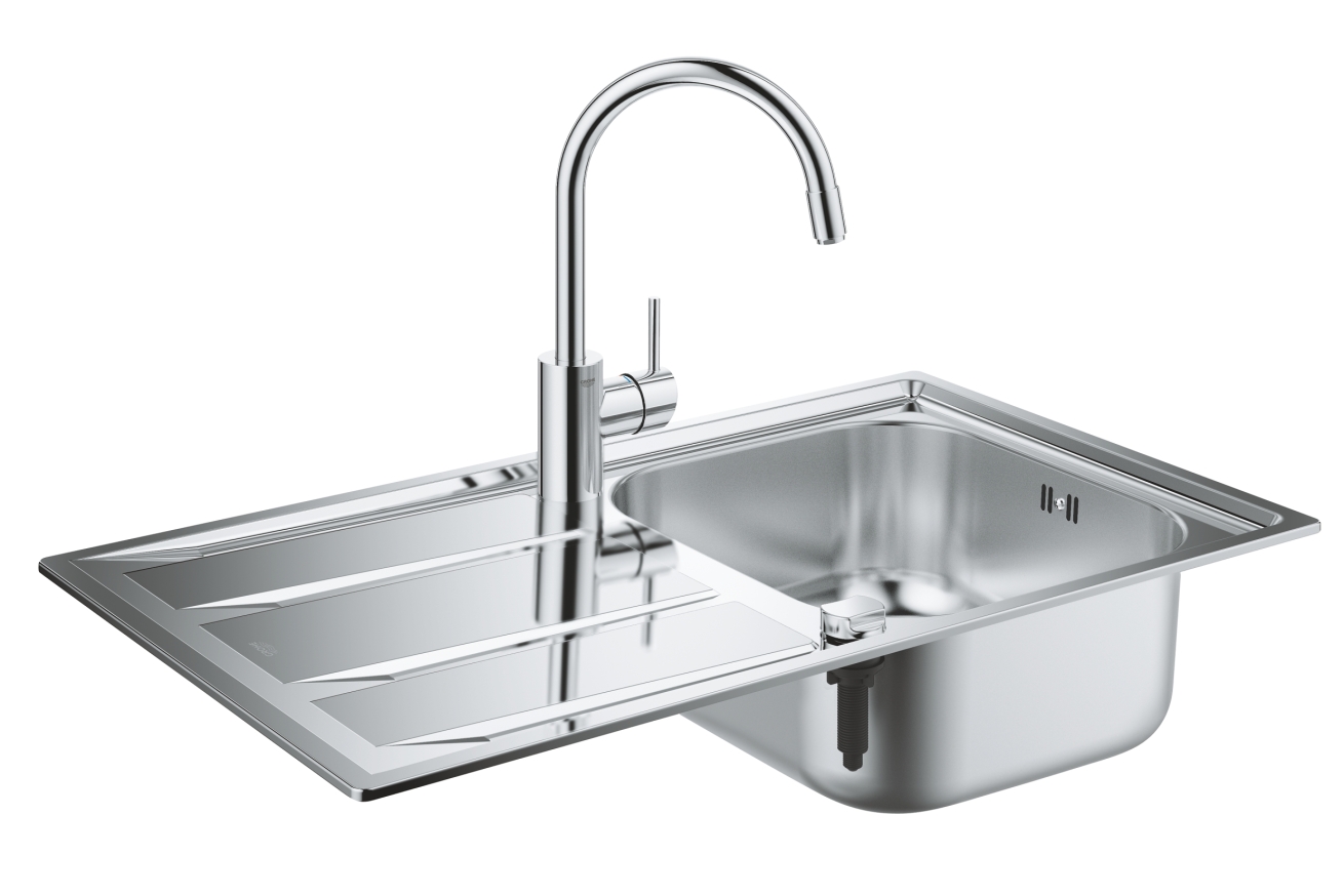 Мойка и смеситель для мойки, GROHE K400, (31570SD0)