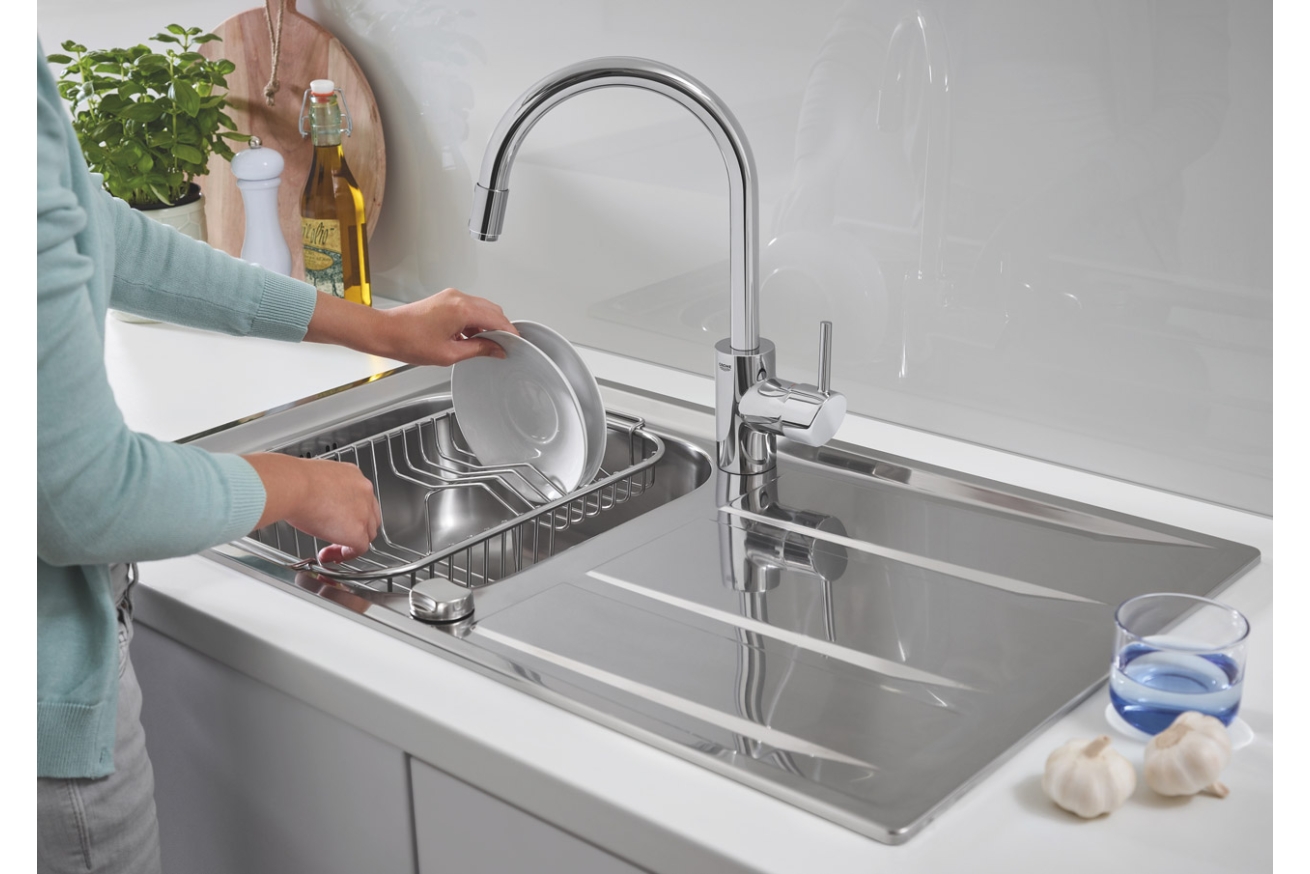 Мойка и смеситель для мойки, GROHE K400, (31570SD0)