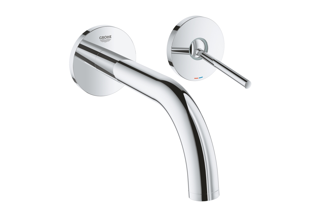 Внешняя часть смесителя для раковины GROHE Atrio на 2 отверстия, хром (19287003)