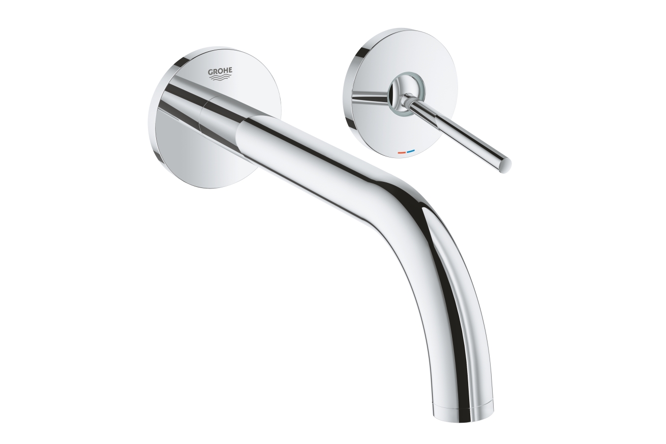 Внешняя часть смесителя для раковины GROHE Atrio на 2 отверстия, хром (19918003)