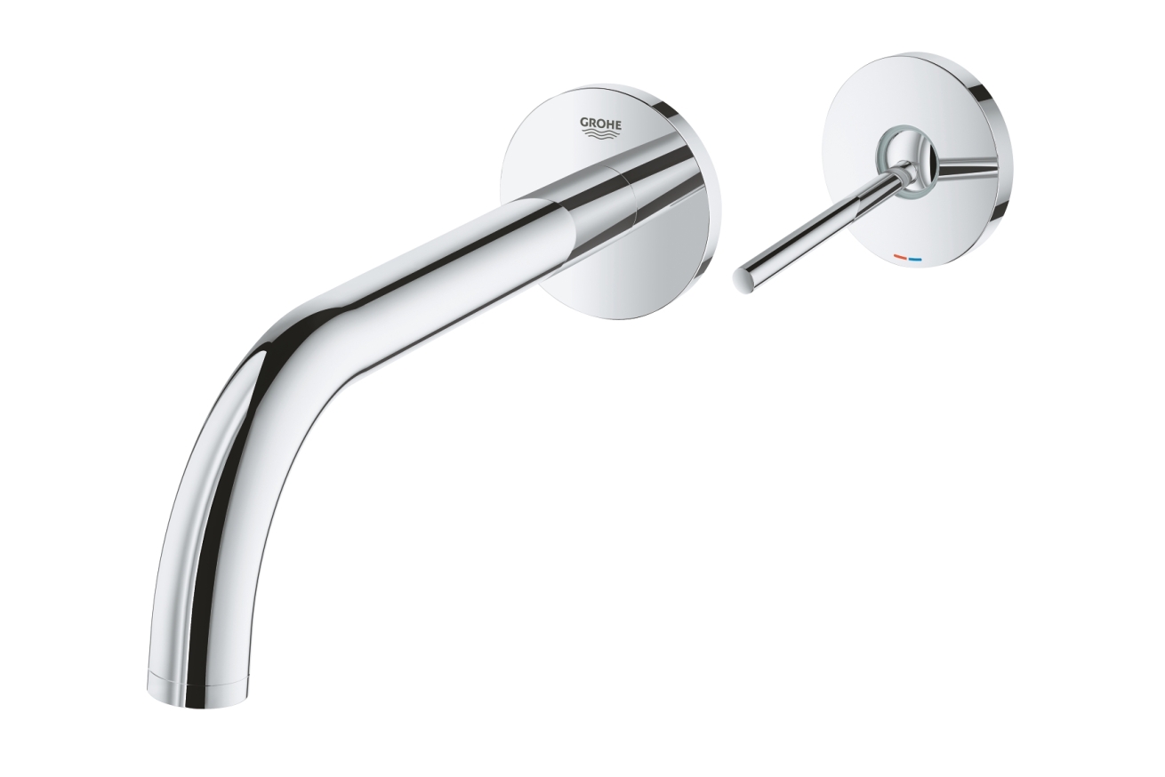 Внешняя часть смесителя для раковины GROHE Atrio на 2 отверстия, хром (19918003)