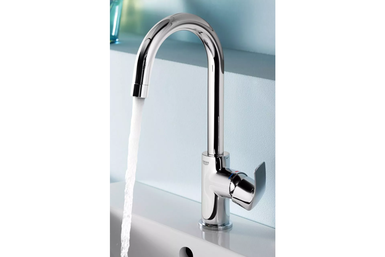 Смеситель для раковины GROHE BauCurve, L-size, хром (23090000)
