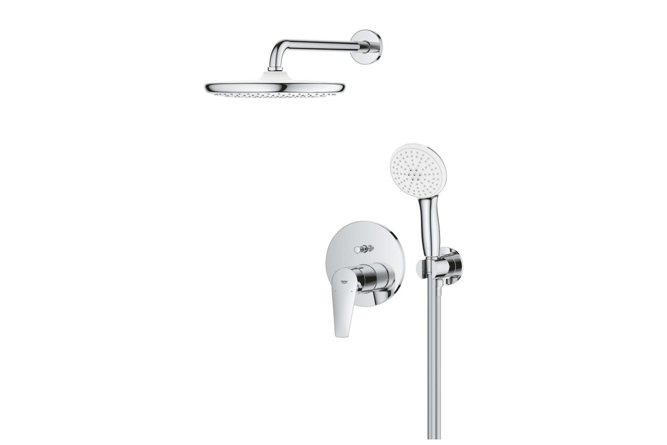 Душевая система GROHE BauEdge со смесителем для душа, хром (25290000)