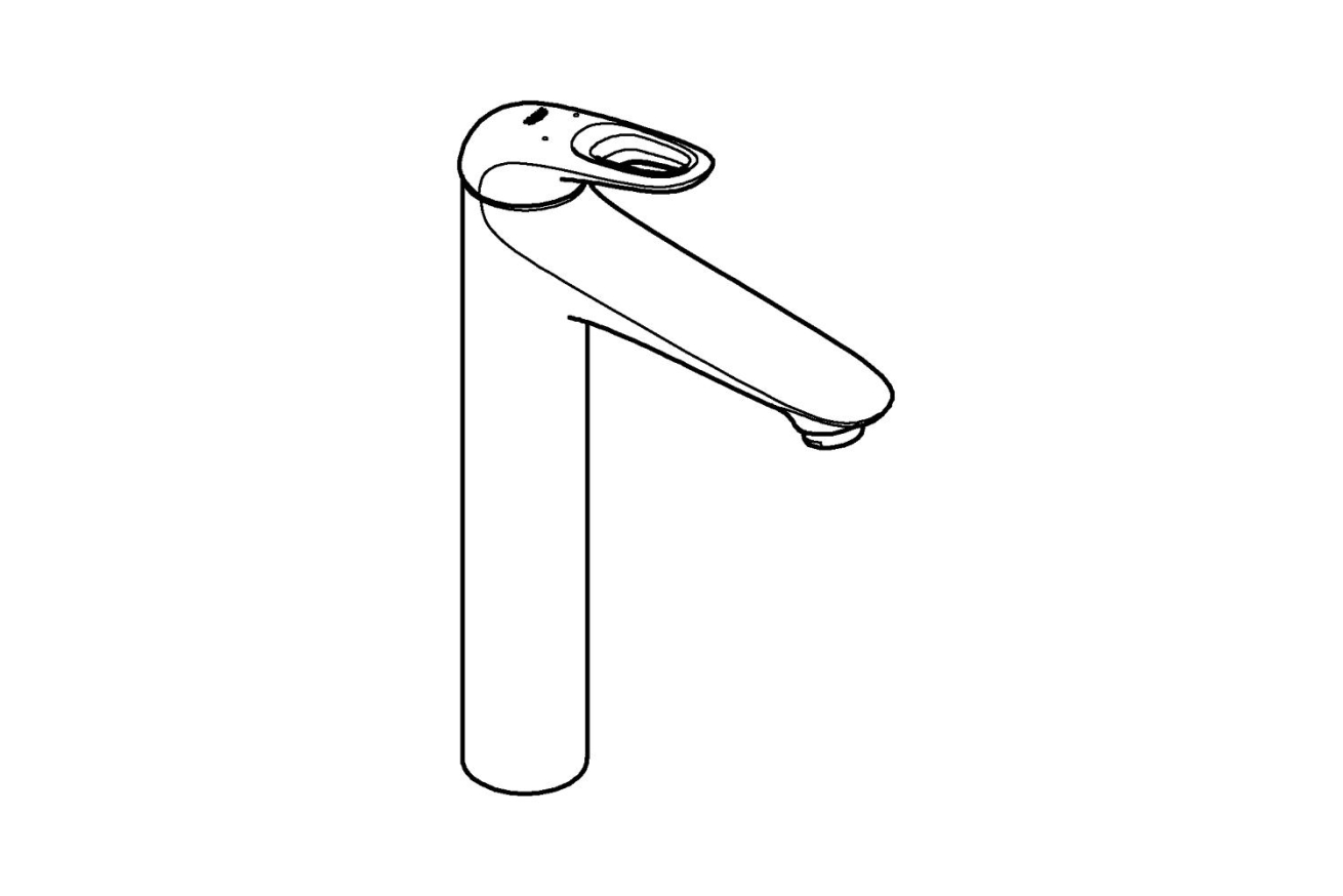 Смеситель для раковины GROHE Eurostyle, XL-size, хром (23570003)